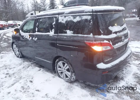 2011 Nissan Quest Sl z USA, uszkodzony, nr VIN JN8AE2KP4B9008147
